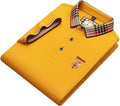 Short Sleeve Shirt Men'S Summer Lapel Top Embroidery Casual Business T-Shirt