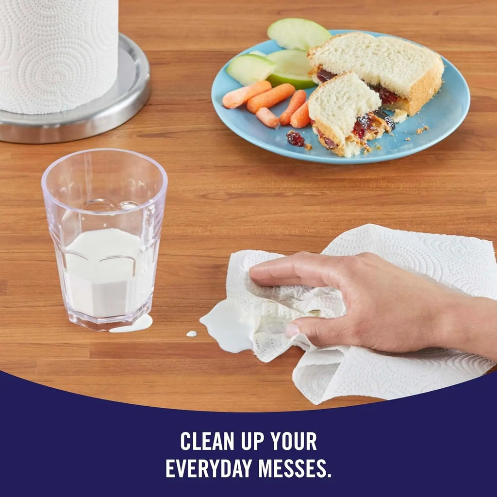® Pick-A-Size® Paper Towels, 6 Double Rolls = 12 Regular Rolls