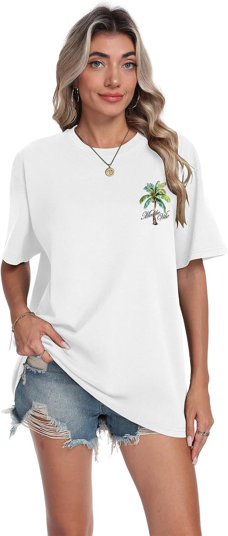 Mens Malibu Vibe Palm Tree California Casual Short Sleeve T-Shirt | Perfect for Surf Travel Great for Beach Lovers West Coast Fans.