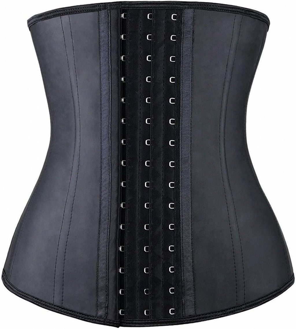 Women'S Underbust Latex Sport Girdle Waist Trainer Corsets Hourglass Body Shaper