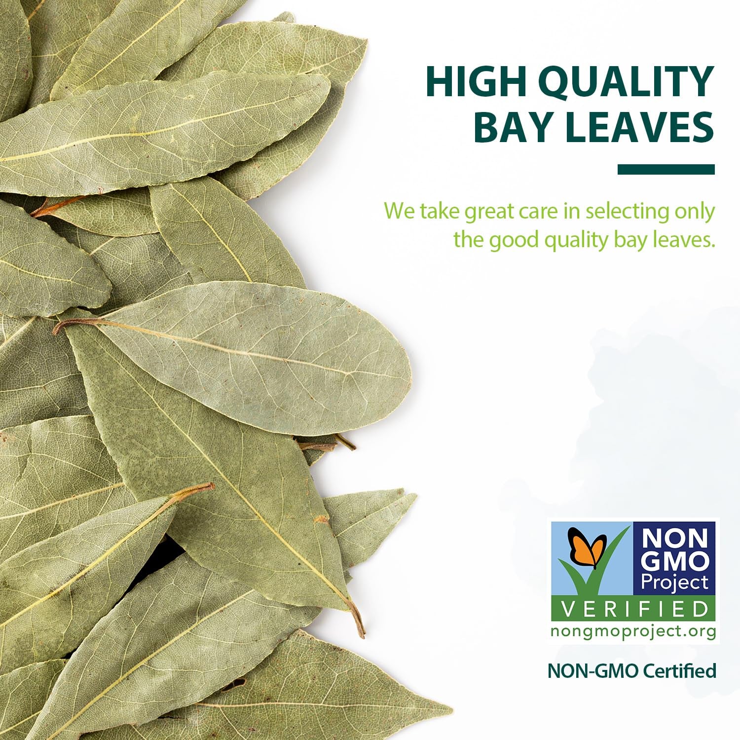 Bay Leaves, 8 Oz (227G), Non-Gmo Verified, Dried Bay Leaf, Freshly Packed to Keep Fresh, Laurel Herbs for Cooking