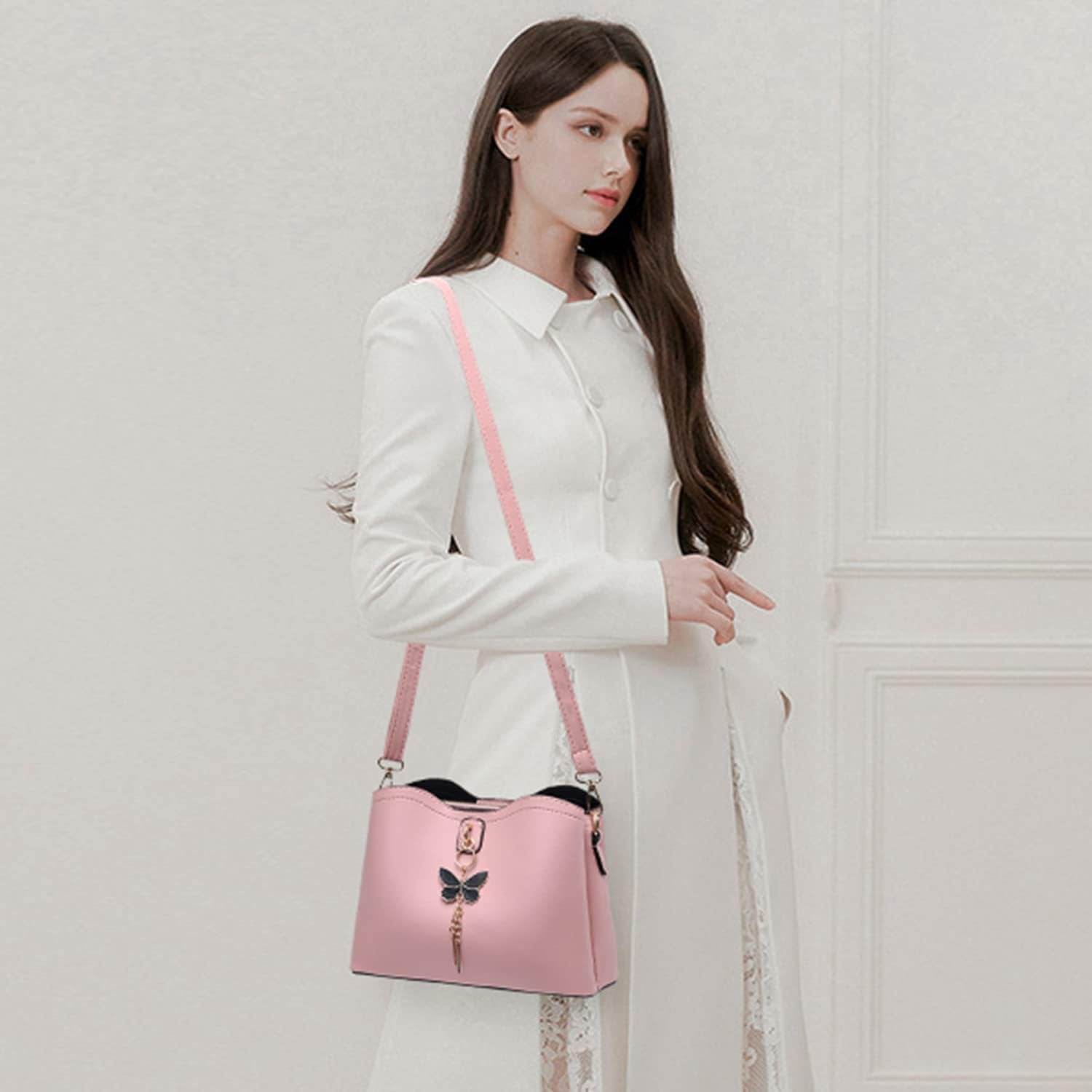Small Crossbody Bags for Women Fashion Purses for Teenage Girls Lightweight Handbags Shoulder Bag
