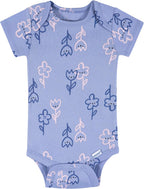 Baby Girls 8-Pack Short Sleeve Mix & Match Bodysuits