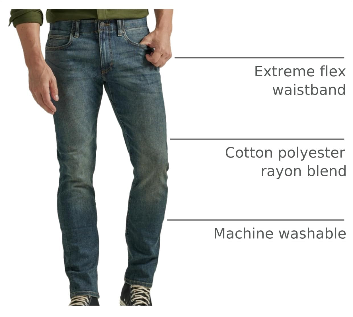 Men'S Extreme Motion Slim Straight Leg Jean 2015437