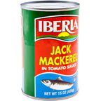 Jack Mackerel in Tomato Sauce, 15 Ounce