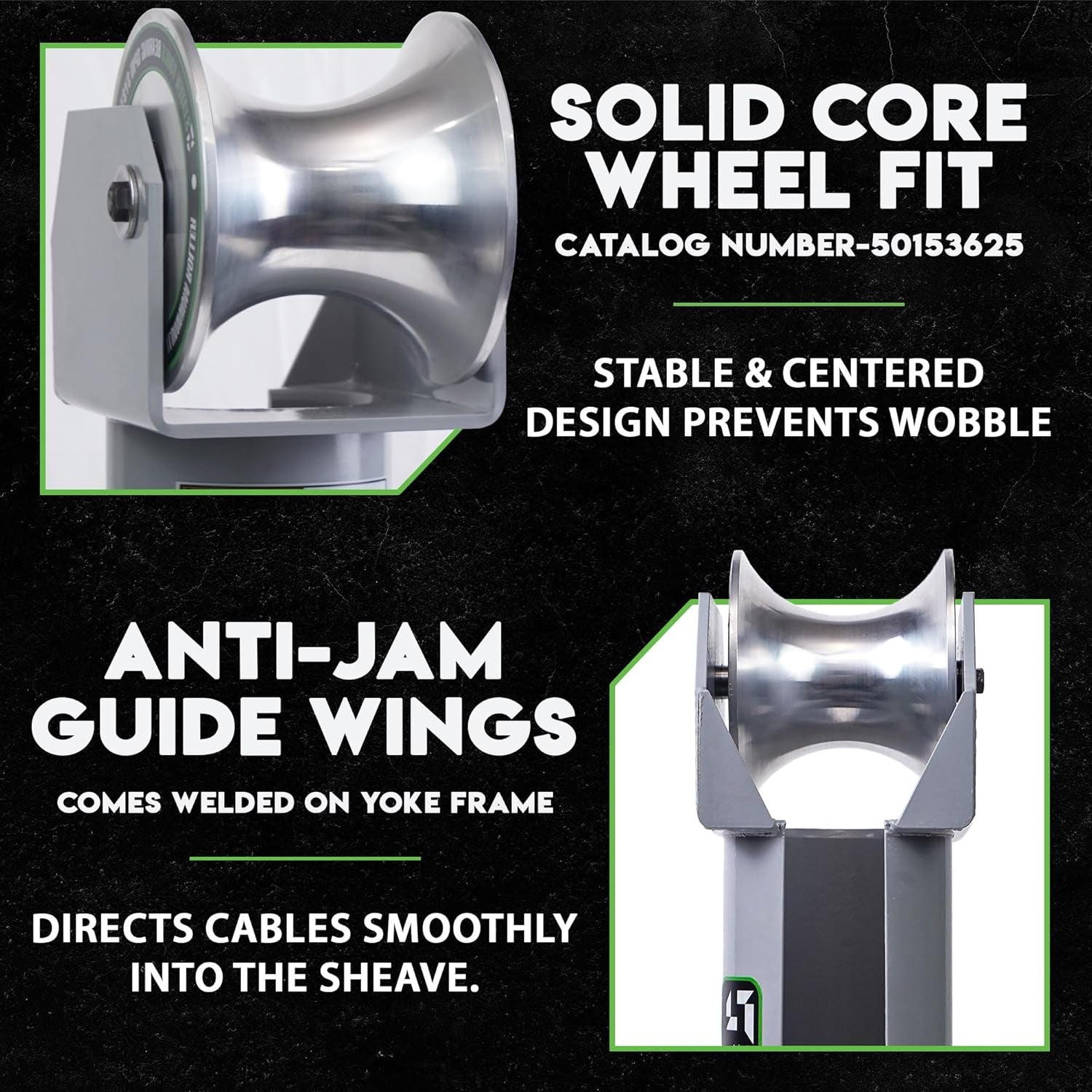 Feeding Sheave for Greenlee Pullers (5" Feeding Sheave)