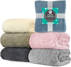 Fluffy Sherpa Waterproof Dog Blanket for Small Pet Cat, 24X32 Taupe | Soft & Warm & Washable; Leafproof Couch Sofa Protector for Small Medium Large Pet; Pee Proof Cover for Crate Kennel Car Seat