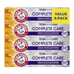 Complete Care Toothpaste, Fresh Mint Flavor, Whole Mouth Protection, 6.0Oz (4-Pack)