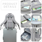 Large Heavy Duty Backpack for School College Bookbag Casual Multi Pocket Travel Backpacks