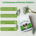 Natural Dog Dental Powder for Plaque Removal | Helps Reduce Plaque, Supports Healthy Teeth & Gums, Freshens Breath, Daily Dental Care for All Dogs