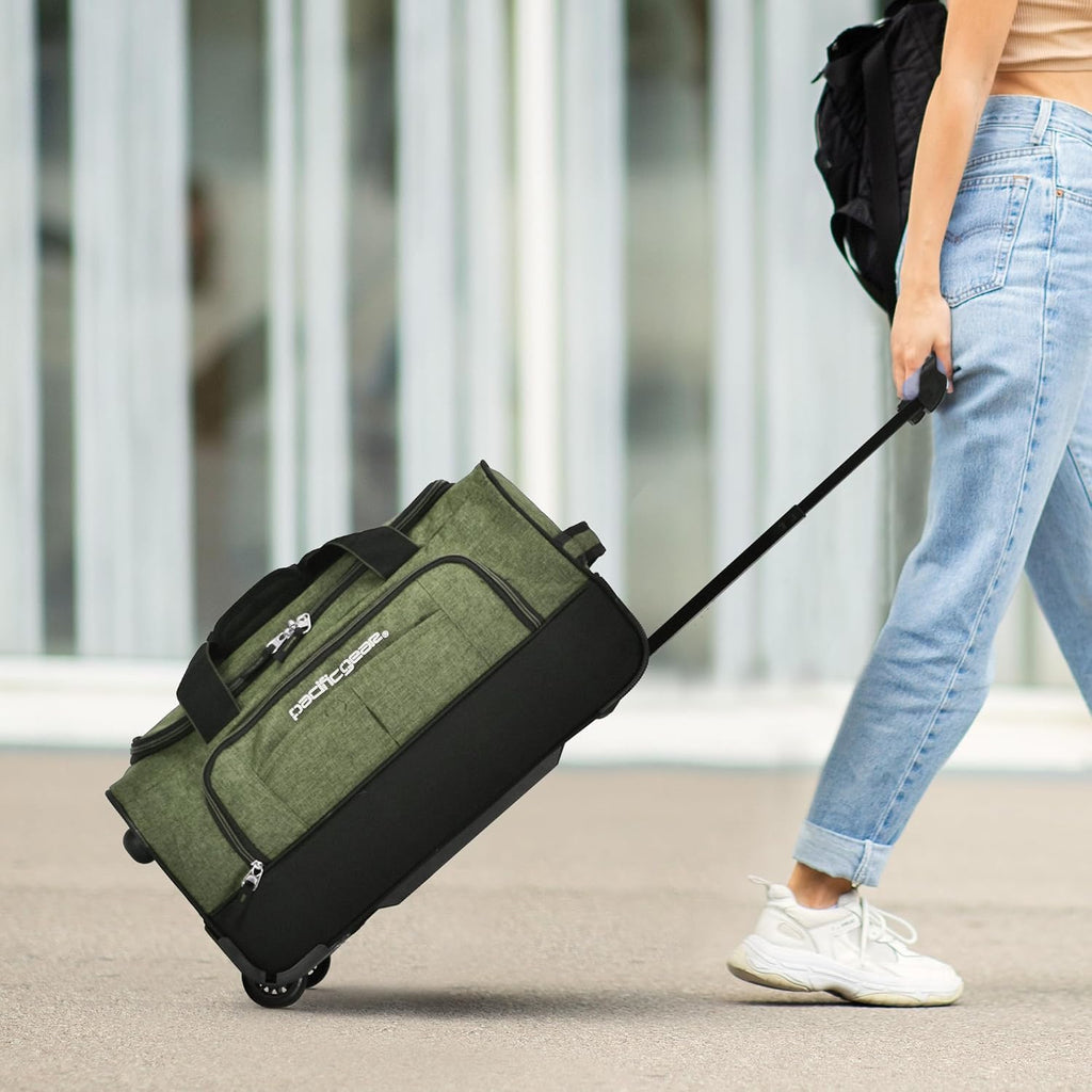 Duffel Bag with Rolling Wheels