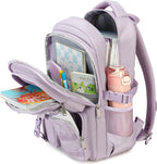 Large Heavy Duty Backpack for School College Bookbag Casual Multi Pocket Travel Backpacks