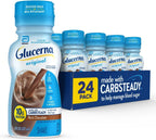 Original Diabetes Care Shake, Rich Chocolate, Diabetic Meal Replacement to Support Blood Sugar Management, 10G Protein, 180 Calories, Ready to Drink, 8-Fl-Oz Bottle, 24 Pack