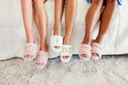 Women'S Giftable I Do & I Do Crew Bride Slippers for Weddings and Bachelorette Party