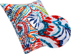 Outdoor Throw Pillows Decorative Outdoor Accent Pillows with Insert | Outdoor Throw Pillows Patio Pillows with Inserts Square Decorative Pillows for Patio Furniture