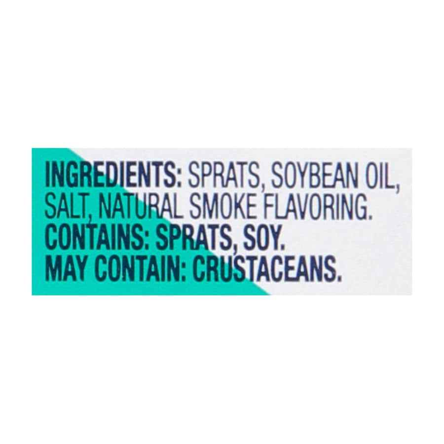 Wild Caught Sardines in Soybean Oil, 3.75 Oz Can (Pack of 12) - 14G Protein per Serving - Gluten Free, Keto Friendly - Great for Pasta & Seafood Recipes