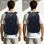 Small Hiking Backpack, 20L Lightweight Travel Backpacks for Men Women, Water Resistant Outdoor Day Pack, Ultralight Camping Daypack Backpacks, Durable Hiking Backpack Fit for Camping.(With Rain-Cover)