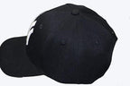 Baseball Cap Hat for Men and Women |Crafted from Maximum Cotton| Premium Clean Up|Cap Hat with Embroidery | Suitable for All Seasons | Standard Size | Adjustable Buckle Black