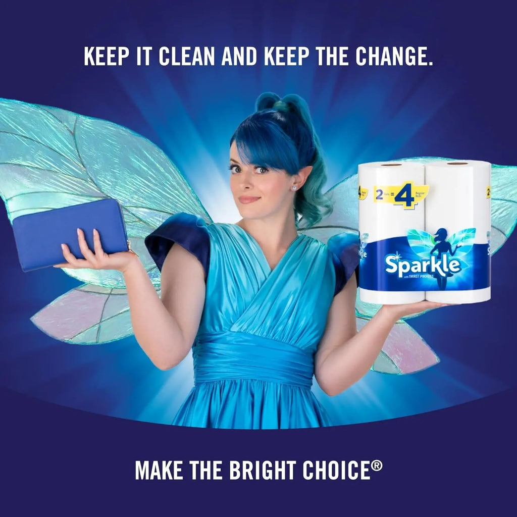® Pick-A-Size® Paper Towels, 6 Double Rolls = 12 Regular Rolls
