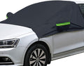 Extra Large Windshield Snow Ice Cover with Side Mirror Covers, Protects Windshield and Wipers from Weatherproof, Rain, Sun, Frost, Vehicles, Cars Trucks Vans and Suvs (94.5" X 65")