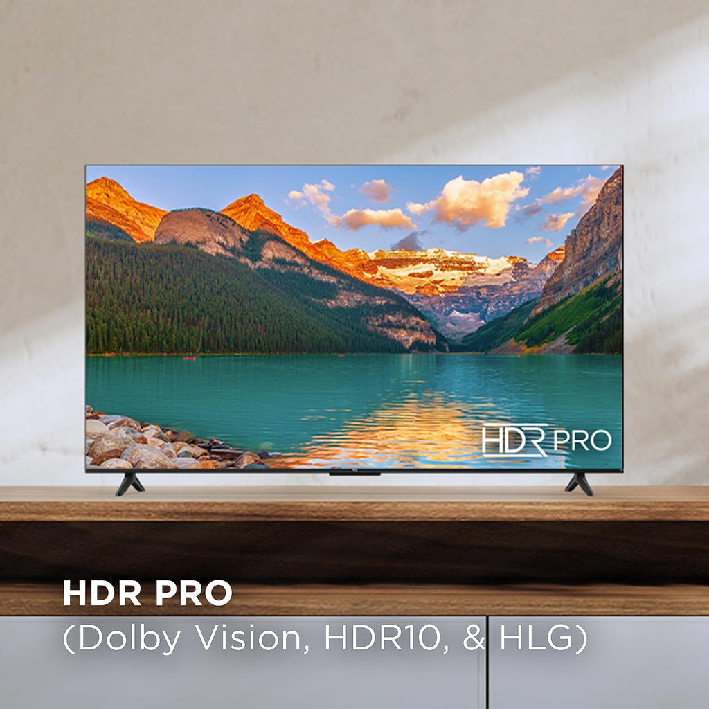 55-Inch Class S4 4K LED Smart TV with Fire TV (55S450F, 2023 Model), Dolby Vision HDR, Dolby Atmos, Alexa Built-In, Apple Airplay Compatibility, Streaming UHD Television, Black