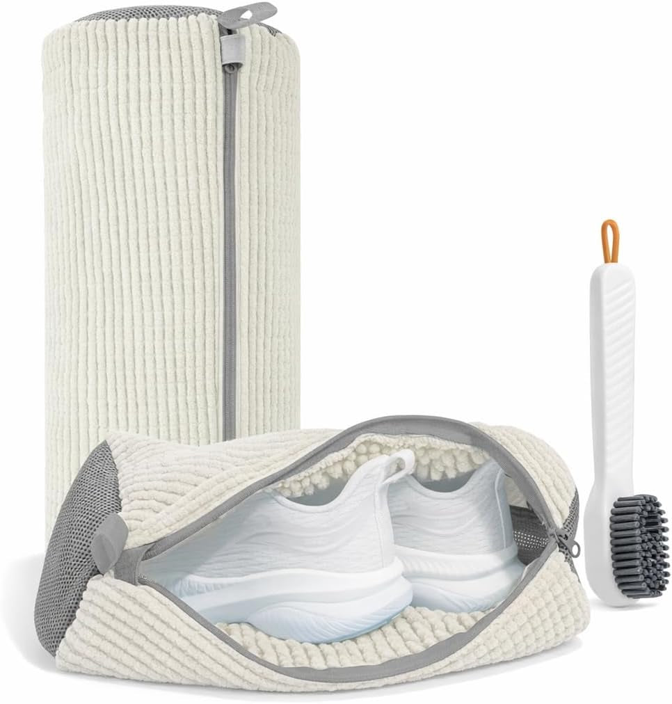 Shoe Washing Machine Bag 2 Pack Laundry Shoe Bag for Washer and Dryer Shoe Cleaning Bags