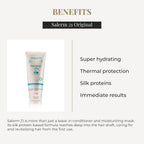 - Instant Hair Conditioner 21 Silk Protein - 200 Ml - Leave-In or Rinse-Out Conditioner - with Silk Proteins - Heat Protector and Hydrating