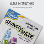 Gravity Maze Marble Run Brain Game and STEM Toy for Boys and Girls Age 8 and Up: Toy of the Year Award Winner