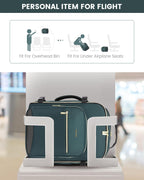 40L Travel Backpack Flight Approved Carry on Backpack,3 Packing Cubes,Waterproof Personal Item Travel Bag,Tsa Carry on Luggage Suitcase Travel Essentials,Gifts for Women & Men,Fits 17" Laptop