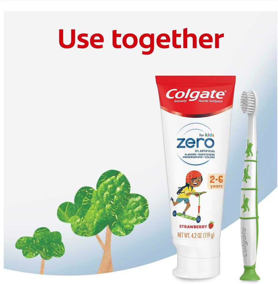Zero Kids Toothbrush - 2 Pack, 2 Count