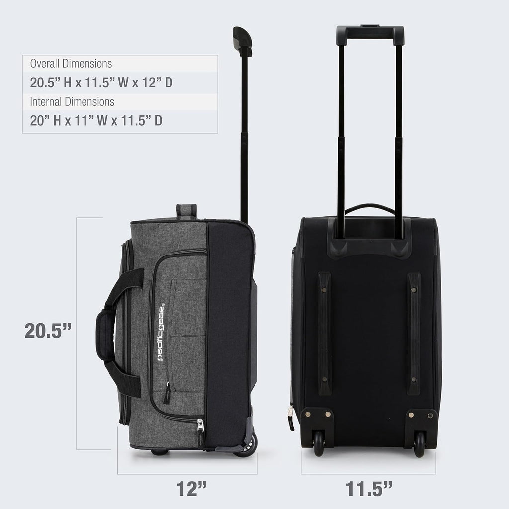 Duffel Bag with Rolling Wheels