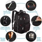 Travel Laptop Backpack,Extra Large Capacity TSA Friendly anti Theft Backpacks Water-Resistant Men Business College Computer Bookbag Fits 17 Inch Laptop&Notebook