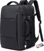 45L Carry on Backpack, Weekender Travel Backpacks, 17.3 Inch Laptop Back Pack Business Expandable Bag for Men and Women