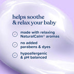 Johnson'S Baby Bedtime Cream with Soothing Naturalcalm Aromas, Baby Cream with Calming Aromas, Soothing and Relaxing Scent, No Added Parabens & Dyes, 8 Oz