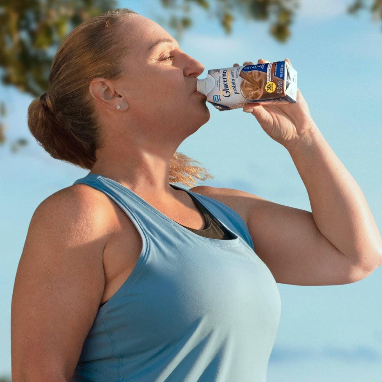 Protein Smart Diabetes Care Shake, Chocolate, Diabetic Meal Replacement to Support Blood Sugar Management, 30G Protein, 150 Calories, Ready to Drink, 11-Fl-Oz Bottle, 4 Pack