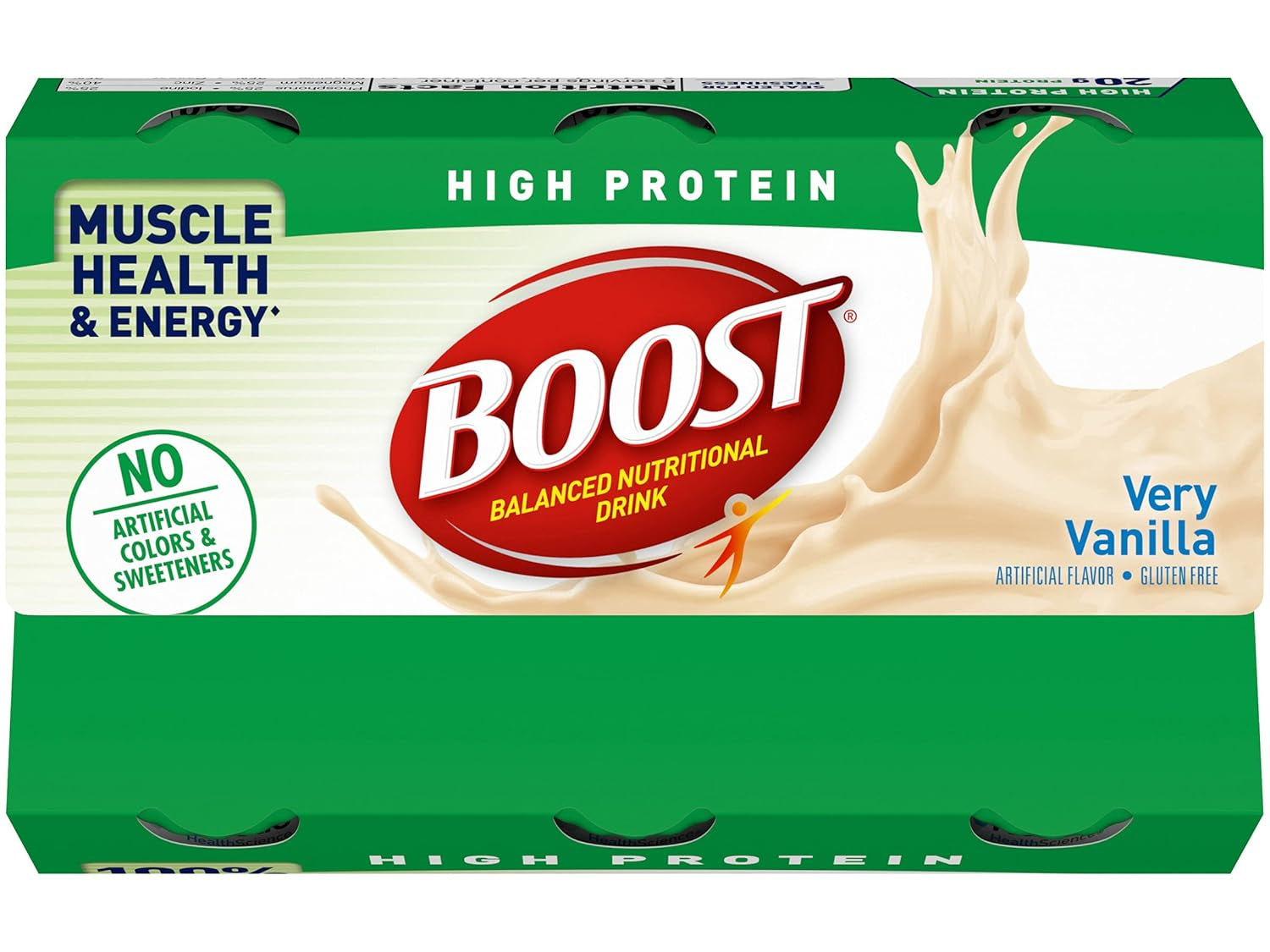High Protein Nutritional Drink (Vanilla, 6 Count (Pack of 1))