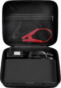 Jump Starter Case for Halo Bolt Air 58830 57720/Air+ 55500, Box Only | Hard EVA; Carry Handle; Mesh Pocket for Jumper Cables, Air Hose; Trunk Storage; for Drivers and Road Trips; Black