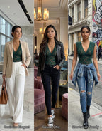 Lace Bodysuits for Women Sexy V Neck Sheer Bodysuit Tops Snap Crotch One Piece Teddy