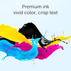 Compatible Ink Bottle Replacement for Epson 502 (Not Sublimation Ink) , Use for ET-2850 ET-3830 ET-3850 ET-2760 ET-3760 ET-15000 Printer, Black, Cyan, Magenta, Yellow,(4 Bottles)