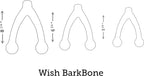 Wishbone Barkbone - Nylon Chew Toy for Aggressive Chewers - Bacon Flavor - 5.38"