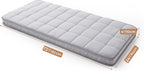 4Inch Cot Mattress Topper,Gel Memory Foam,Machine Washable Thickened Pillow Top Cover,Roll up Floors Mat,Portable Folding Sleep Pad,Small Single (72 X 24“)