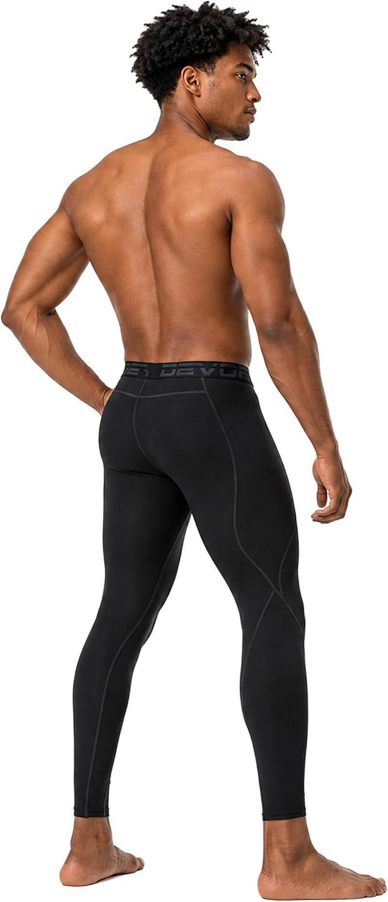 2-3 Pack Men'S Compression Pants Leggings Pocket or Non-Pocket | All-Weather Compression Fit, 4-Way Stretch Material, Advanced Moisture-Wicking