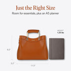 Small Vegan Leather Purses for Women, Faux Leather Handbags for Women, Top Handle Handbags