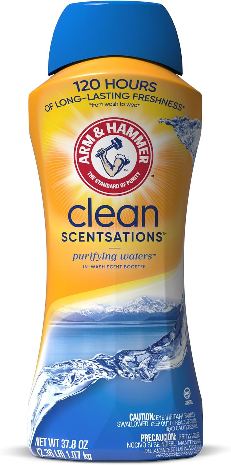 In-Wash Scent Booster, Purifying Waters, 37.8 Oz