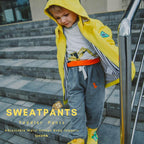 Baby Boy'S 2-Pack Pants, Toddler Cotton Pull on Jogger, Kids Dinosaur Drawstring Elastic Sweatpants