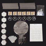 Cold White 6Pc LED Light up Balloon with Sticks, Stands and Batterys, Centerpieces for Party No Helium Required DIY Kit (Cold White)