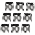 Wig Net Cap Clip Comb Plastic Hair Clips for Wigs 7-Tooth Secure Fixing Accessories with Wig Caps Clips for Comfortable Styling