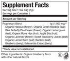 The Republic of Tea - Beautifying Botanicals® Daily Beauty Blueberry Lavender Herbal Tea Bags(36 Count)