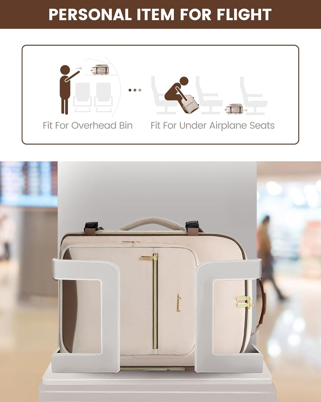 40L Travel Backpack Flight Approved Carry on Backpack,3 Packing Cubes,Waterproof Personal Item Travel Bag,Tsa Carry on Luggage Suitcase Travel Essentials,Gifts for Women & Men,Fits 17" Laptop