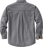 Mens Flannel Long Sleeve Button down 100% Cotton Shirt